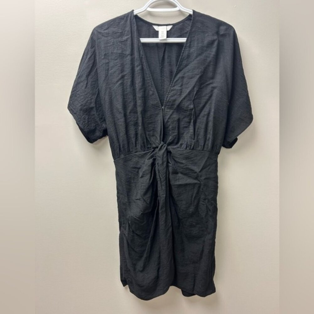 H&M Black Midi Dress